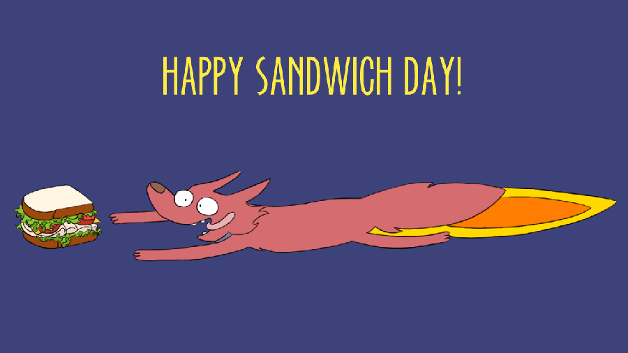Happy sandwiches.